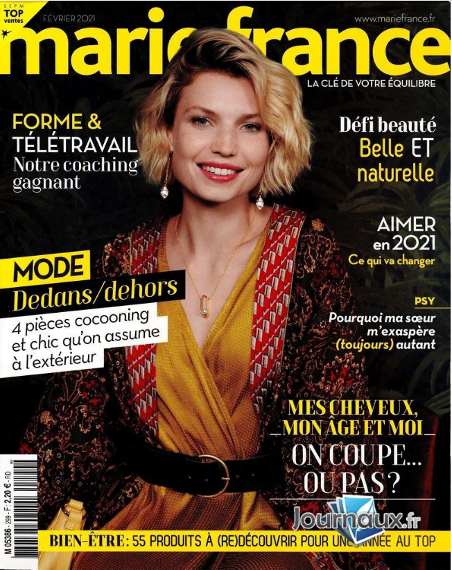 Marie France - Février 2021 - RavitaLash® Cosmetics